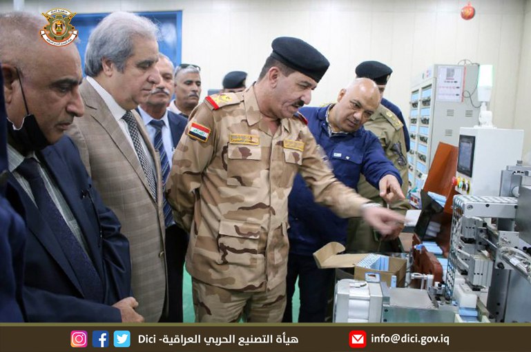 مدير الاتصالات العسكرية في وزارة الدفاع يزور شركة الصناعة الحربية العامة